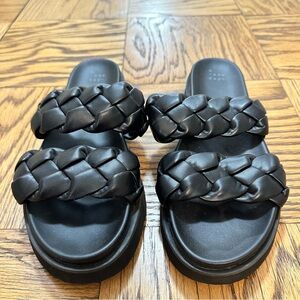 Target Double Braided Sandals, Size 10